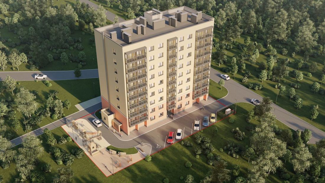п. Парижская Коммуна, д. 6 — вид дома